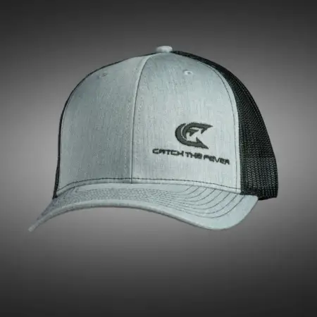 Black/Grey Catch The Fever Logo Snapback